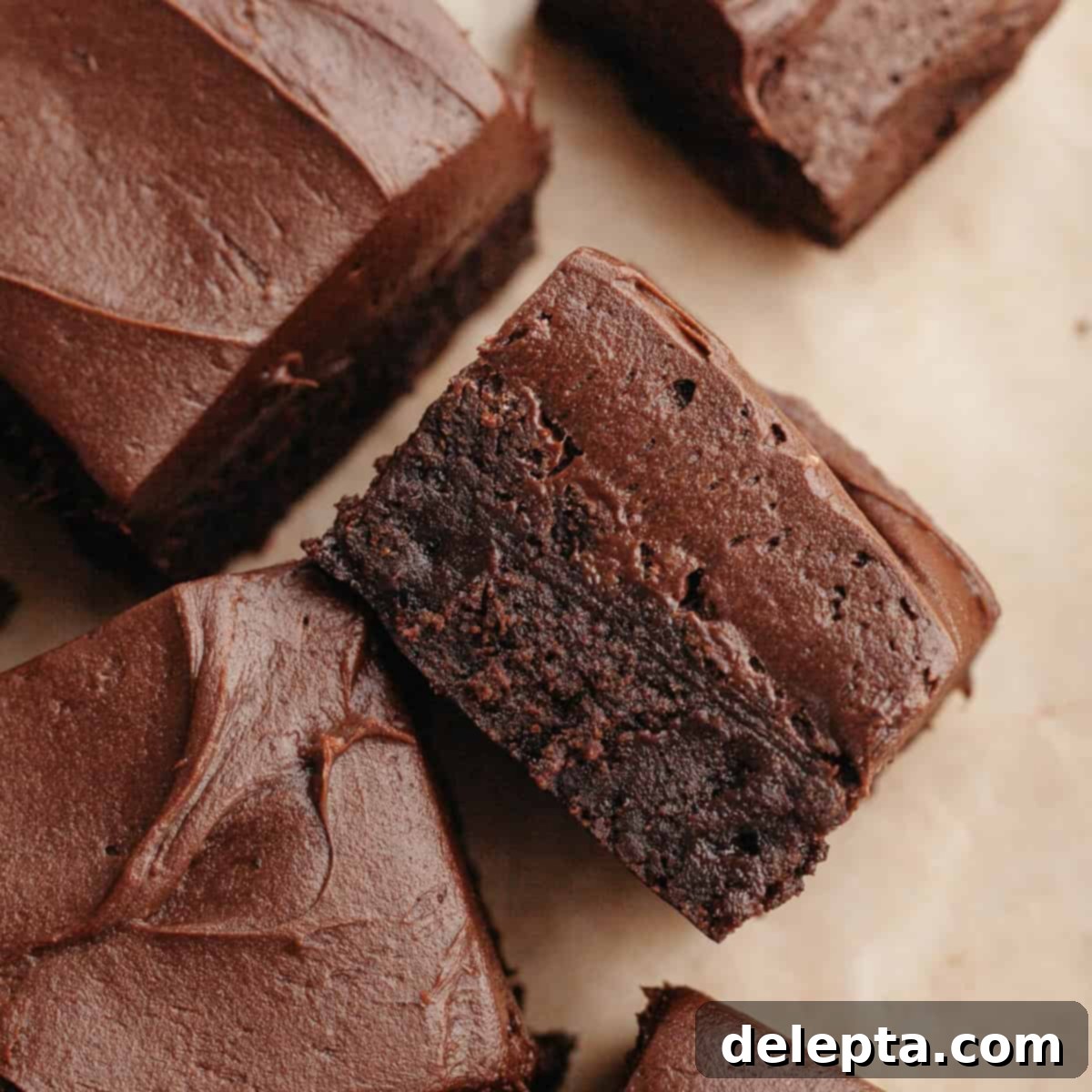 Rich Chocolate Brownies with Tangy Cream Cheese Frosting 1 featured 10020