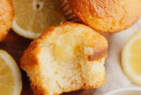 Tangy Lemon Swirl Muffins