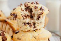Mile-High Chocolate Chip Muffins