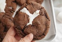 Gooey Chocolate Marshmallow Cookies