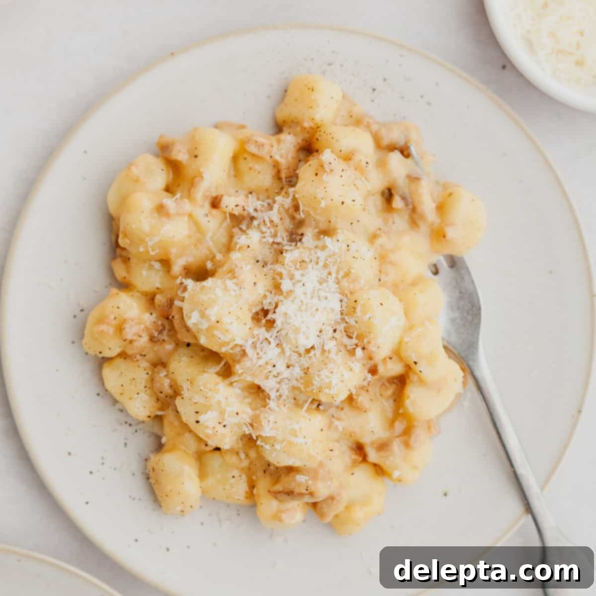 Classic Gnocchi Carbonara 1 featured 11257