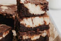 Decadent Cheesecake Brownie Swirls