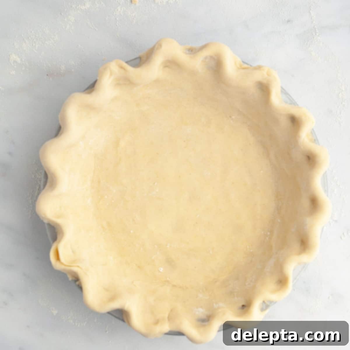Perfectly Flaky Homemade Pie Crust 1 featured 11848