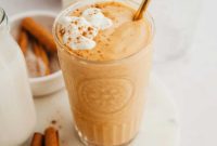 Creamy Banana Pumpkin Pie Smoothie