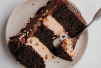 Chocolate Brownie Cookie Dough Fudge Cake