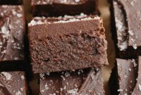 Decadent Fudgy Brownies with Velvety Chocolate Ganache