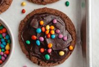 Galaxy Brownie Cookies