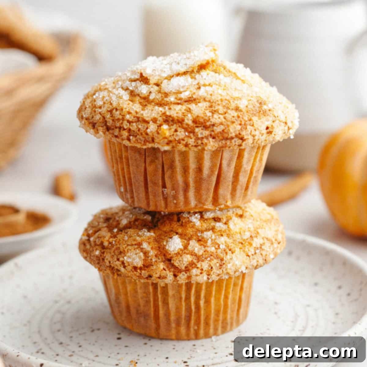 Effortlessly Moist Pumpkin Banana Muffins 1 featured 16755