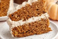 Pumpkin Spiced Latte Cake Bake