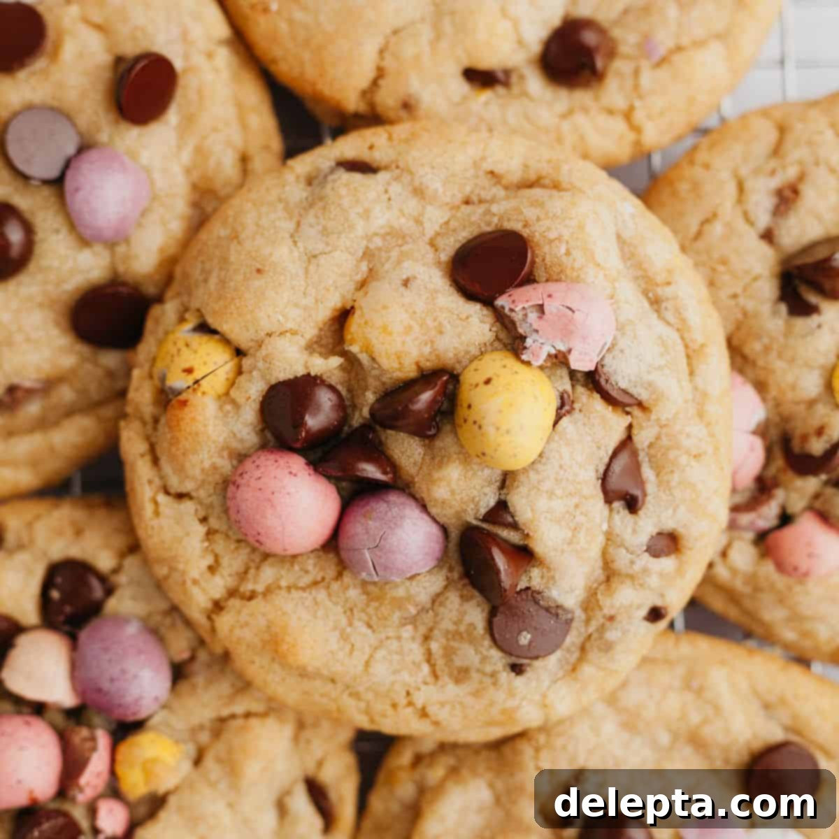 The Ultimate One Bowl Soft and Chewy Mini Egg Cookies 1 featured 1754