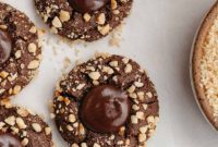 Double Nutella Bliss: Easy Thumbprint Cookies with Ganache
