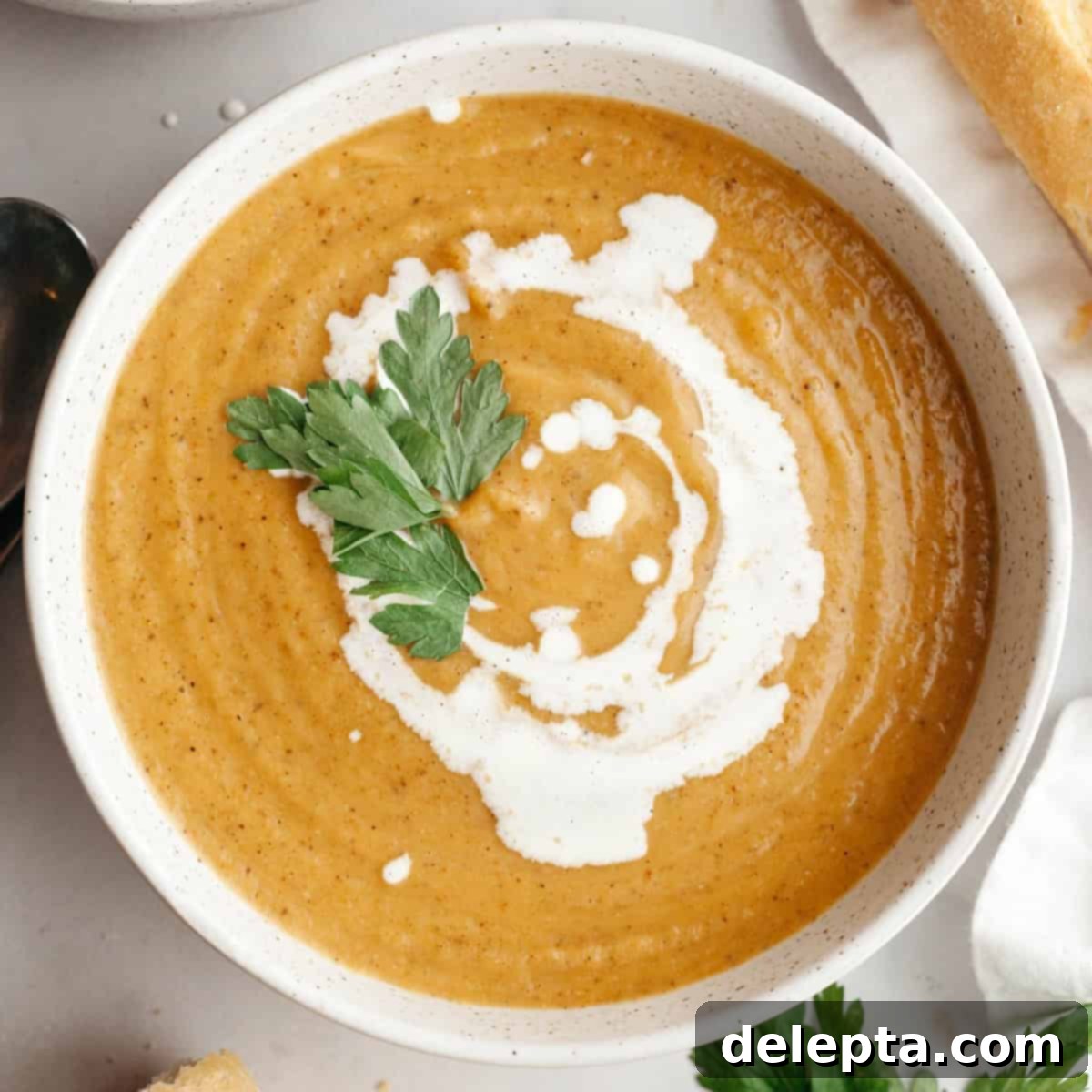 Velvety Roasted Butternut Cauliflower Soup 1 featured 18353