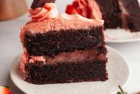 Decadent Chocolate Strawberry Dream Cake