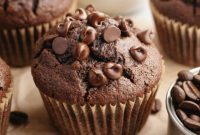 Decadent Double Chocolate Espresso Muffins