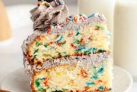 Simply Delicious Funfetti Oreo Cake with Dreamy Oreo Frosting