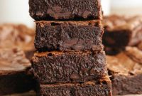 Decadent One Bowl Fudgy Brown Butter Espresso Brownies