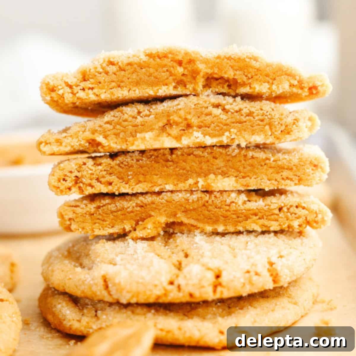 Golden Brown Butter Peanut Butter Cookies Ready Now 1 featured 20914