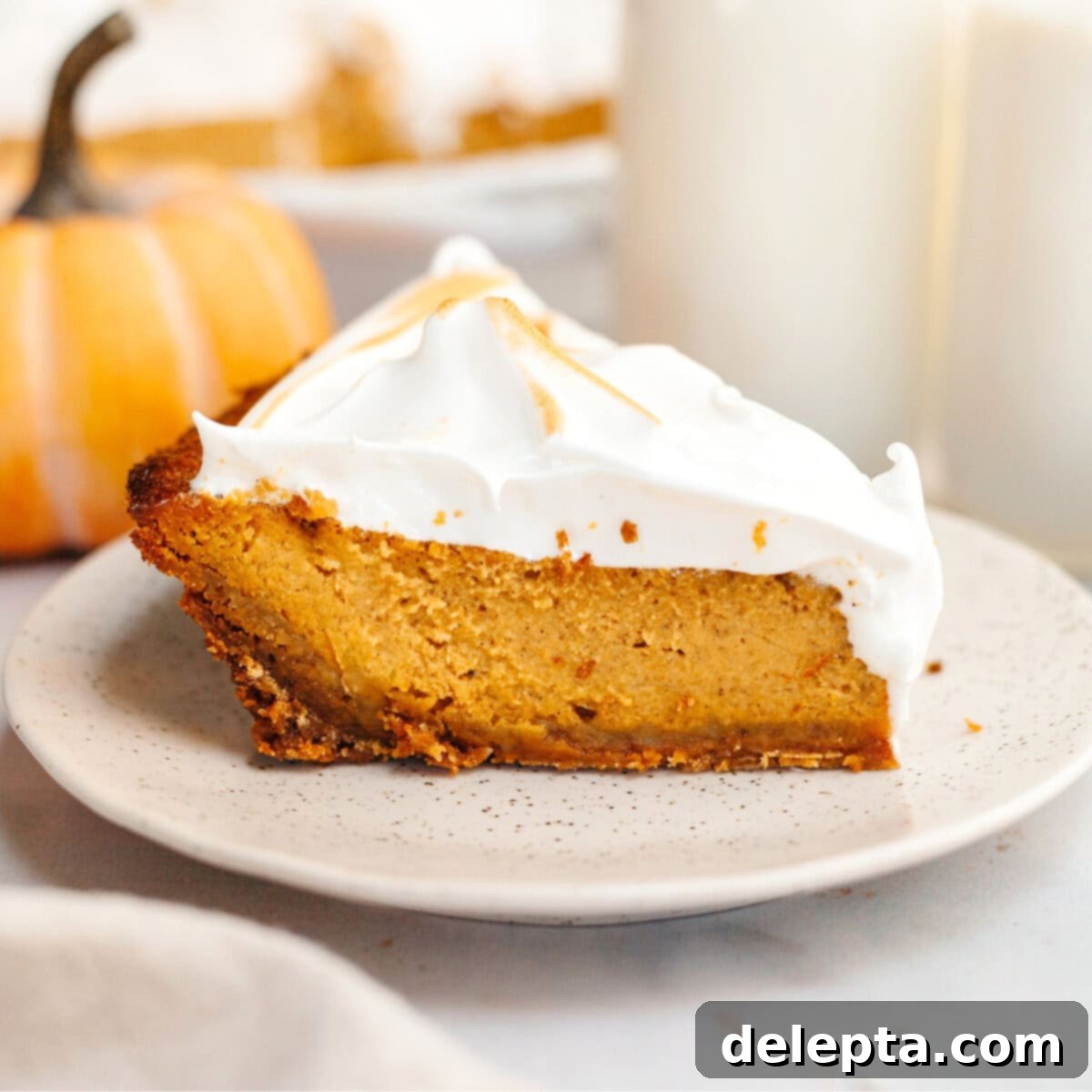 Decadent Brown Butter Pumpkin Pie with Gingersnap Perfection 1 featured 22116
