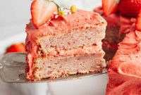 Strawberry Velvet Cake