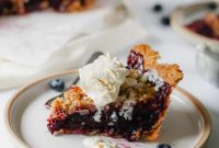 Wild Blueberry Bliss with Cream Cheese Crust