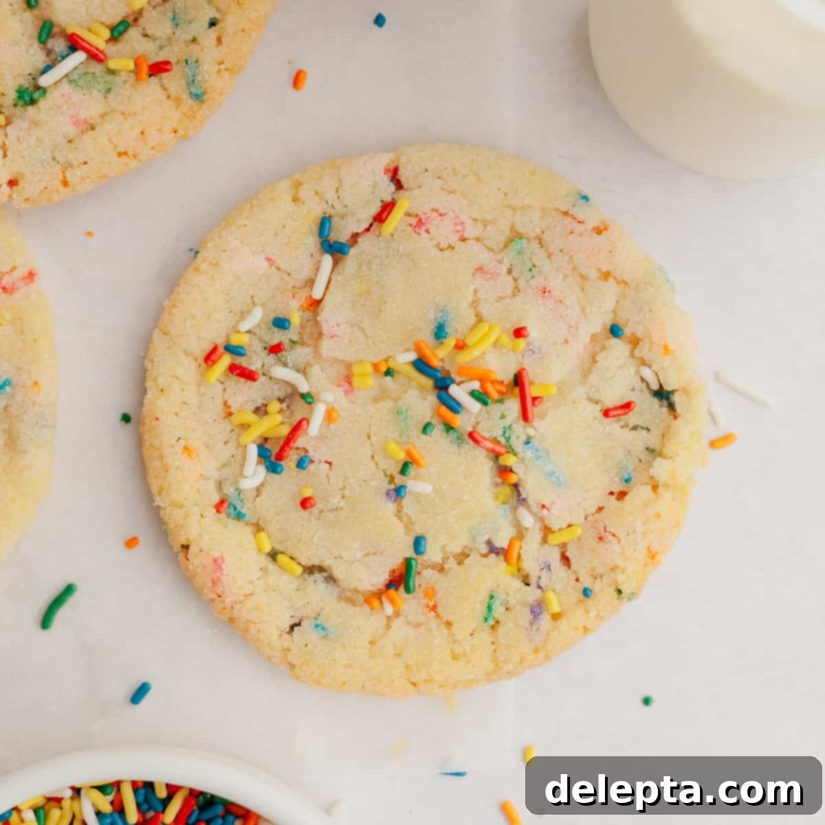 Pillowy Soft Rainbow Sugar Cookies 34 featured 2895