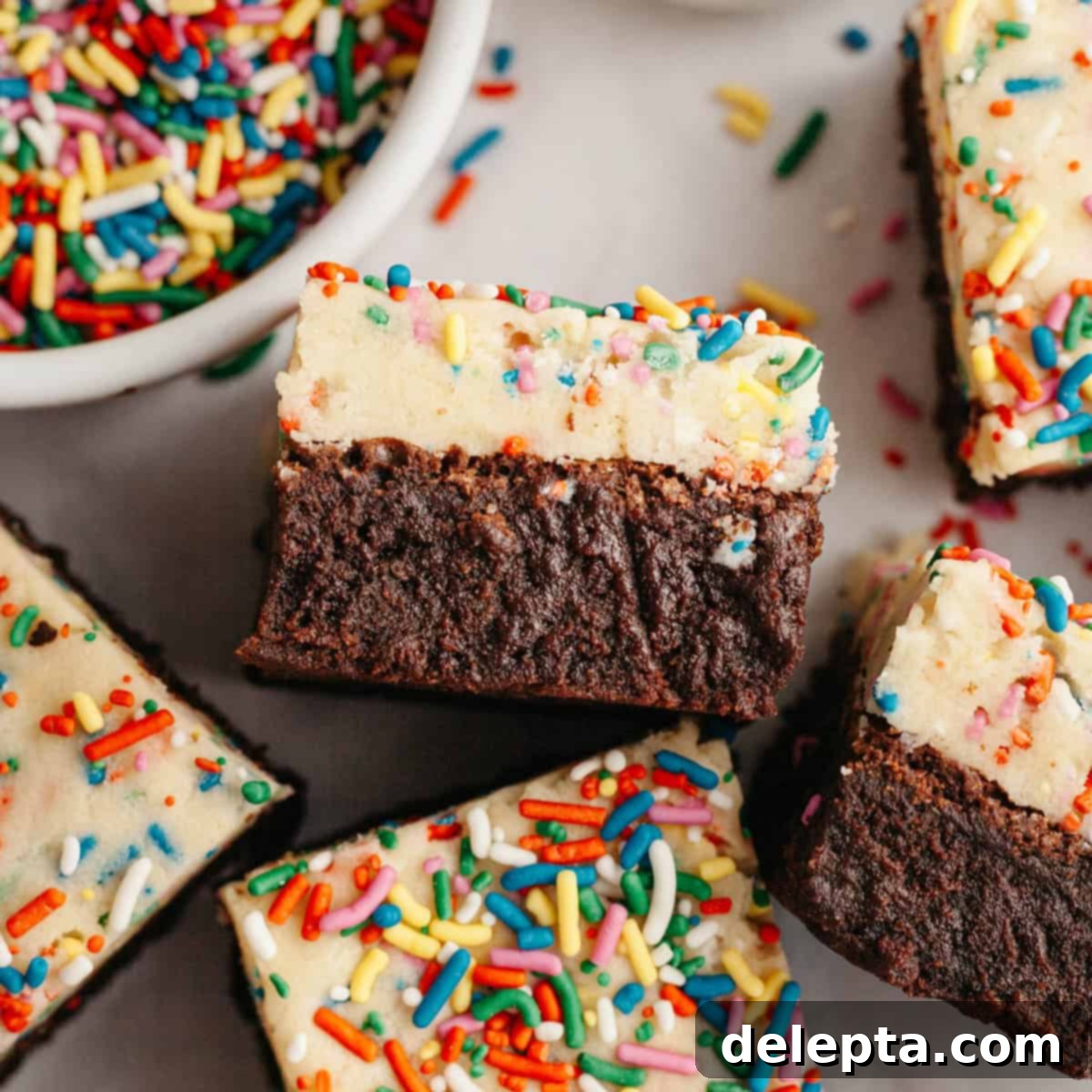 Funfetti Dream Brownies 1 featured 3117