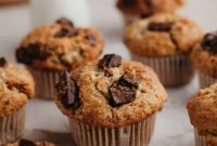 Irresistible Chocolate Chip Peanut Butter Muffins