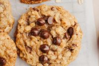 Irresistible Oatmeal Walnut Chocolate Chip Cookies