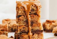 Easy One Bowl Brown Butter Biscoff Blondies