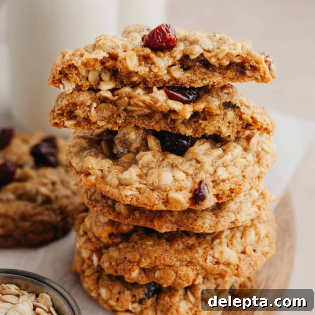 Wholesome Cranberry Walnut Oat Cookies 1 featured 4345