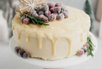 Frosted Peppermint Eggnog Drip Dream