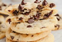 Crispy Golden Chocolate Chip Cookies