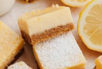 Zesty Lemon Squares with Buttery Graham Crust
