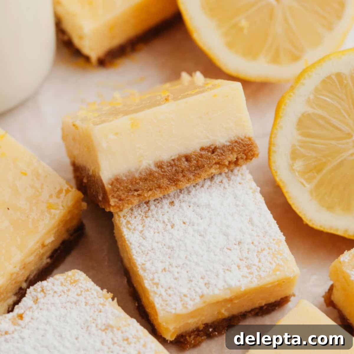 Zesty Lemon Squares with Buttery Graham Crust 1 featured 5487