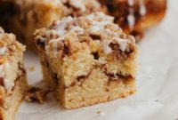 Heavenly Pecan Sour Cream Coffee Cake