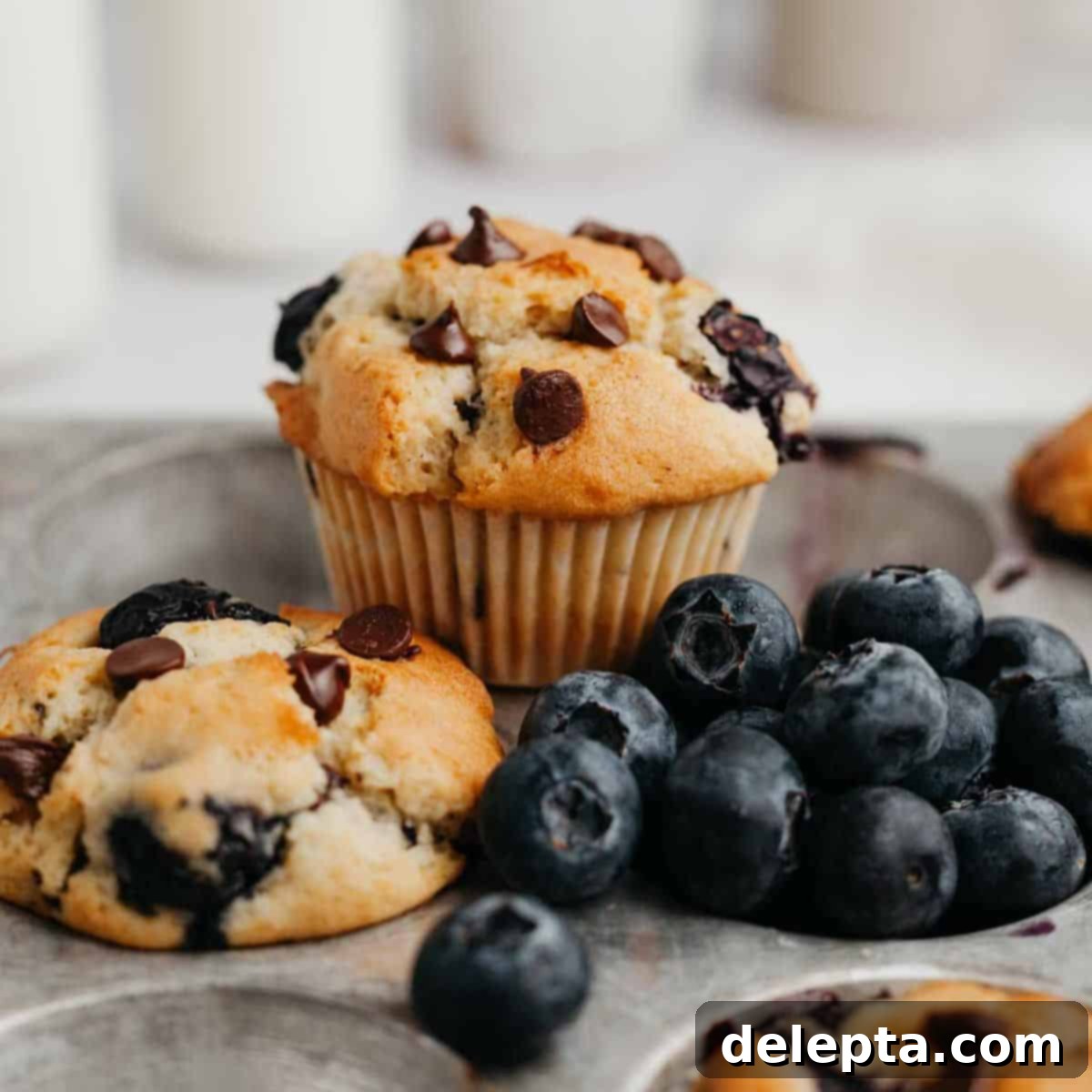 Ultimate Blueberry Chocolate Chip Muffins 40 featured 7221