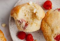 Decadent Raspberry White Chocolate Muffins