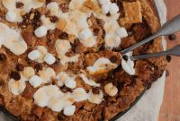 Campfire Skillet Chocolate Chip S’mores