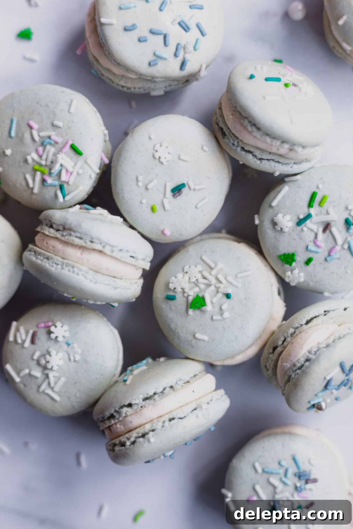 Eggnog Bliss Macarons 1 featured 830