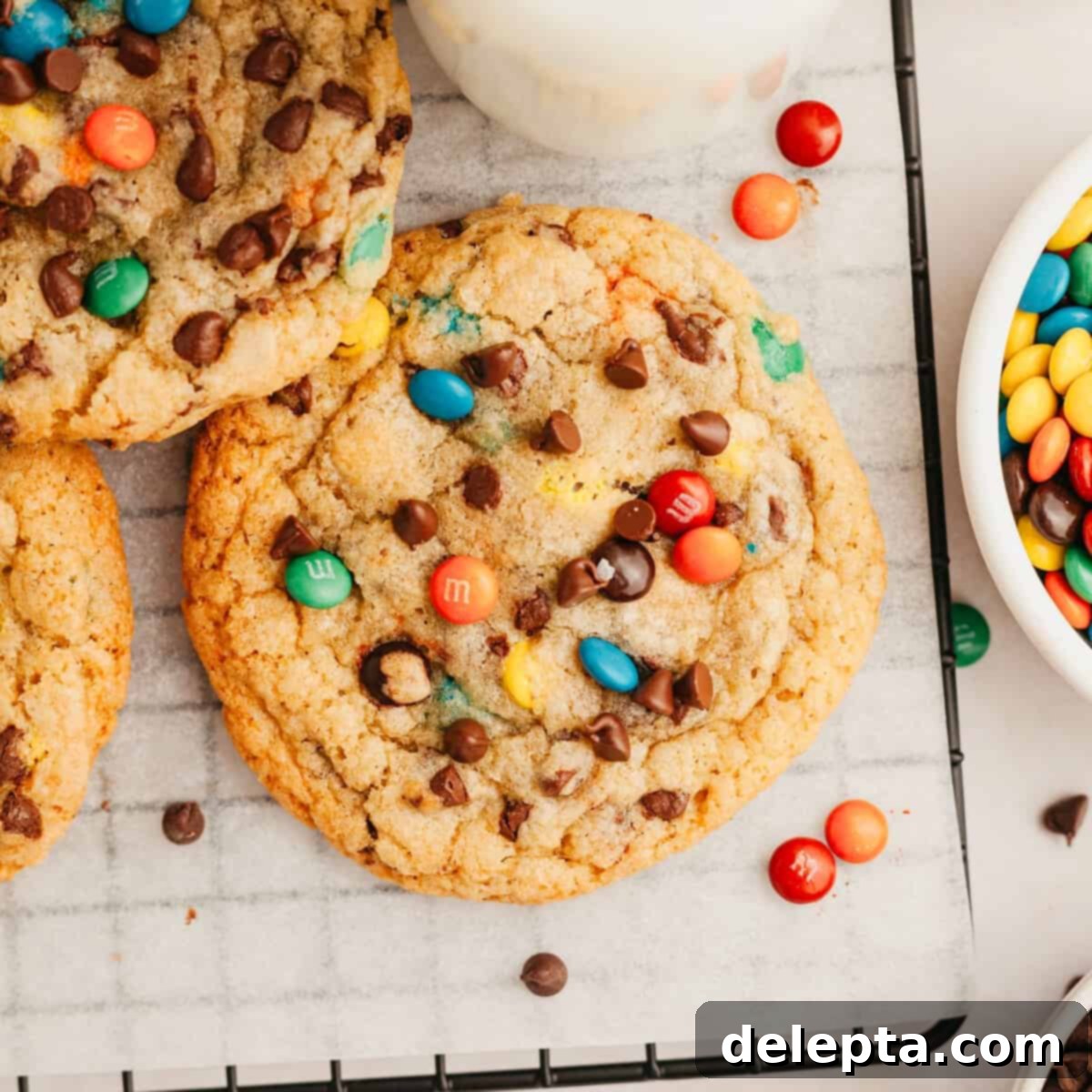 One-Bowl Rainbow Chip Cookie Delight 1 featured 9248