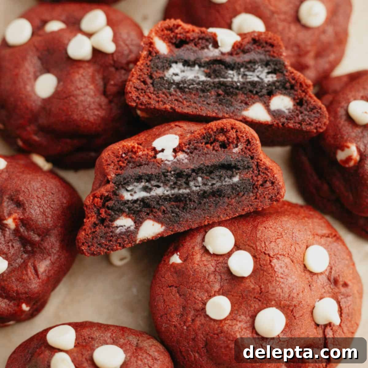 Homemade Red Velvet Oreo Cookies 1 featured 9418 1