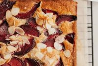 Luscious Plum and Yogurt One Bowl Cake