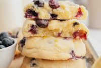 Pillowy Lemon Blueberry Delights