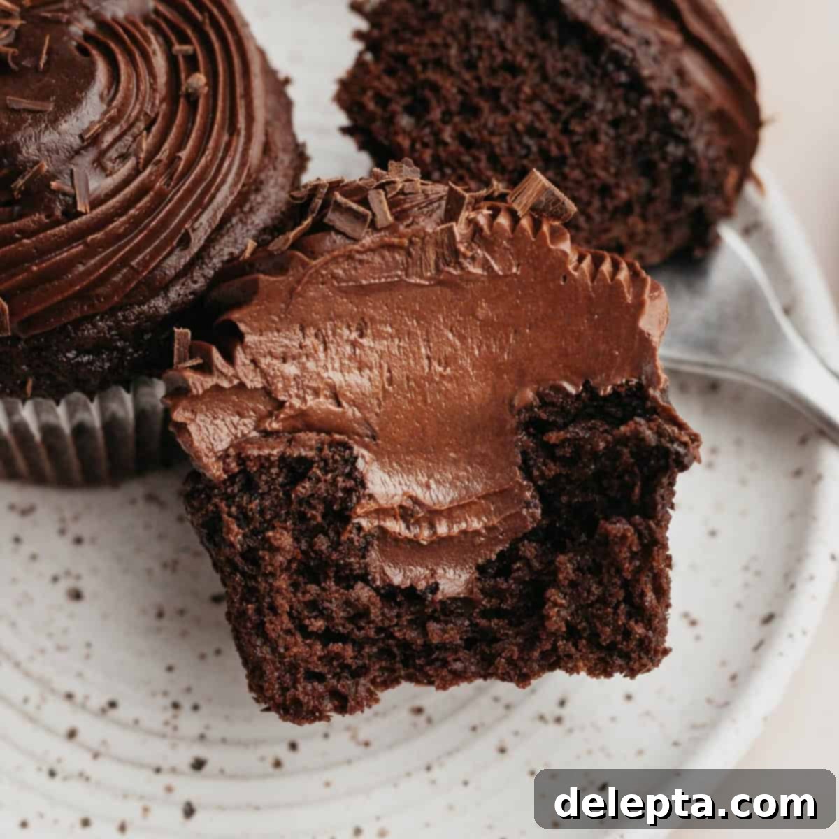 Decadent Chocolate Fudge Cupcakes 1 featured 9891