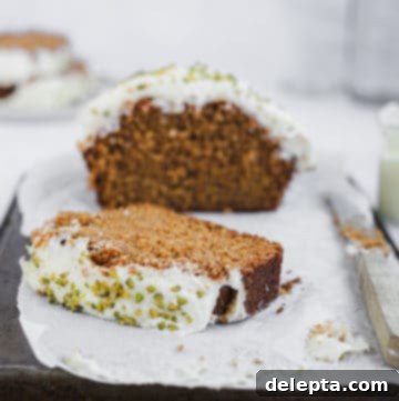 Autumn Zucchini Spice Loaf with Cloud Cream Cheese Frosting 6 zucchini loaf sliced