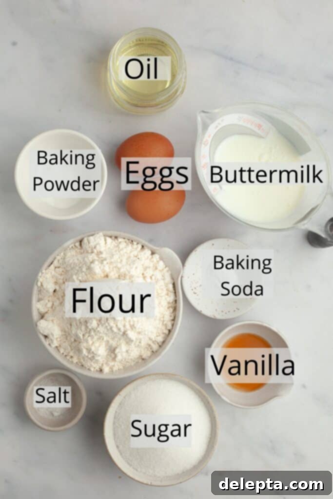 Cinnamon Swirl Delights 3 All the main ingredients for cinnamon swirl muffins, precisely measured into separate small bowls.